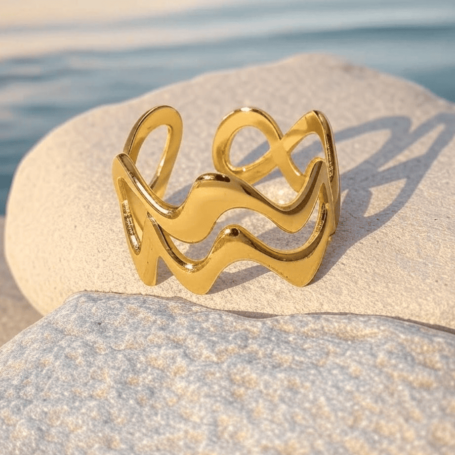 Wave ring for summer