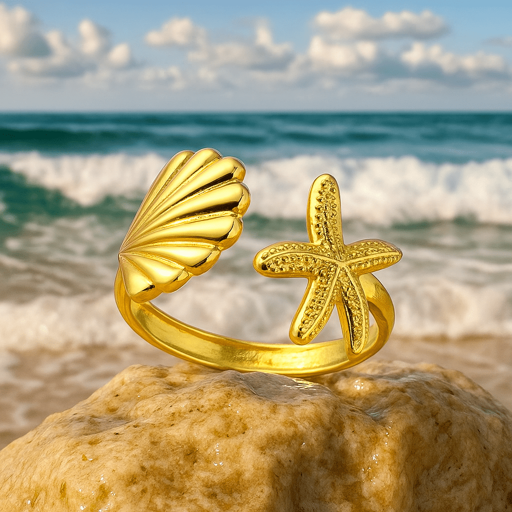 waterproof starfish ring